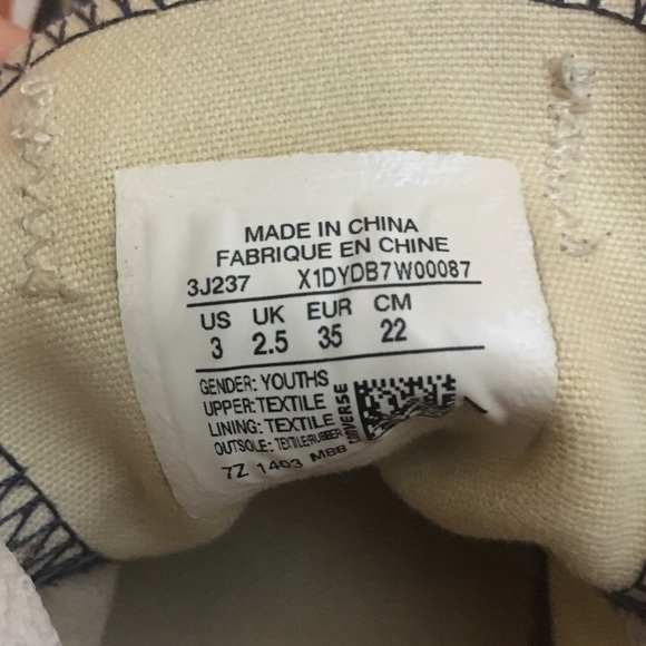 Gray and Navy kids Converse Bundle - Picture 8 of 11